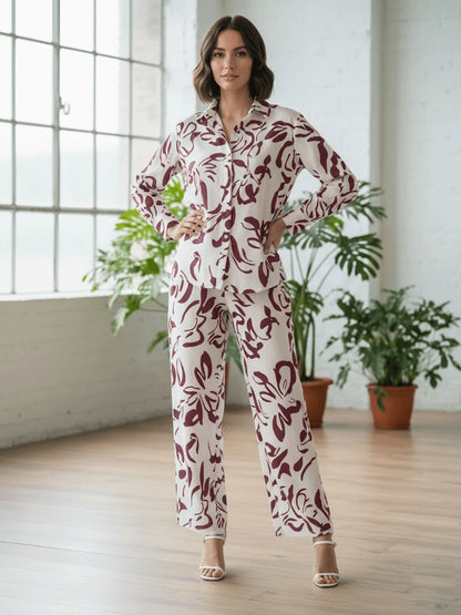 ✨ ZiNova – Ensemble Élégance Artistique en Lin ✨