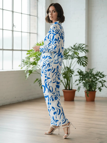 ✨ ZiNova – Ensemble Élégance Artistique en Lin ✨