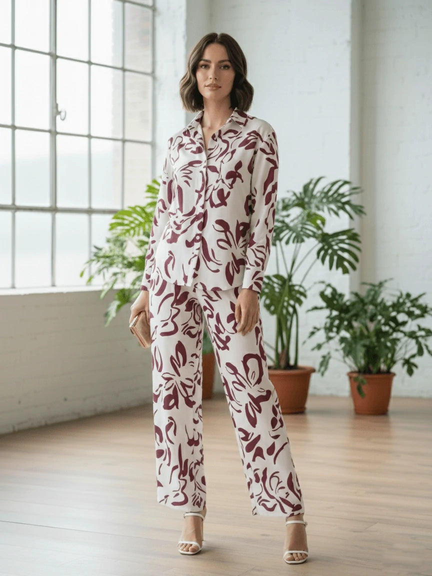 ✨ ZiNova – Ensemble Élégance Artistique en Lin ✨